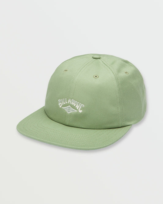 Billabong Men's Global Arch Strapback Hat - Moss