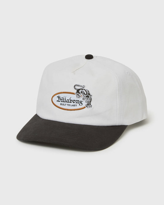 Billabong Men's Breakdown Snapback Hat - Black\/White
