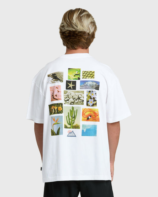 Billabong Men's Moments Adiv Og Short Sleeve T-Shirt - White