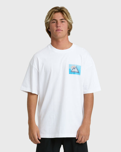 Billabong Men's Moments Adiv Og Short Sleeve T-Shirt - White