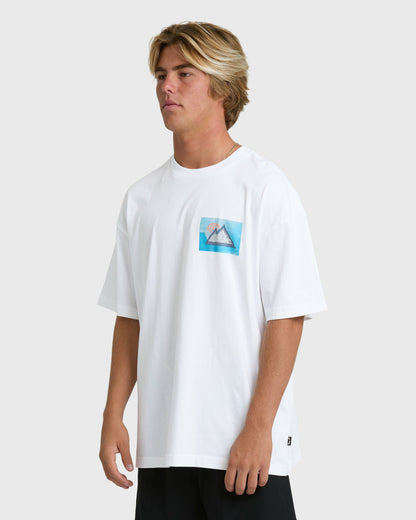 Billabong Men's Moments Adiv Og Short Sleeve T-Shirt - White