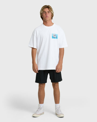 Billabong Men's Moments Adiv Og Short Sleeve T-Shirt - White