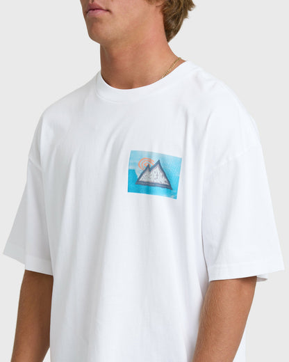 Billabong Men's Moments Adiv Og Short Sleeve T-Shirt - White
