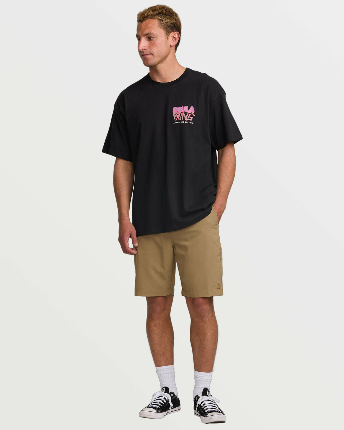Billabong Men's Built To Last OG A\/Div Short Sleeve Tee - Black