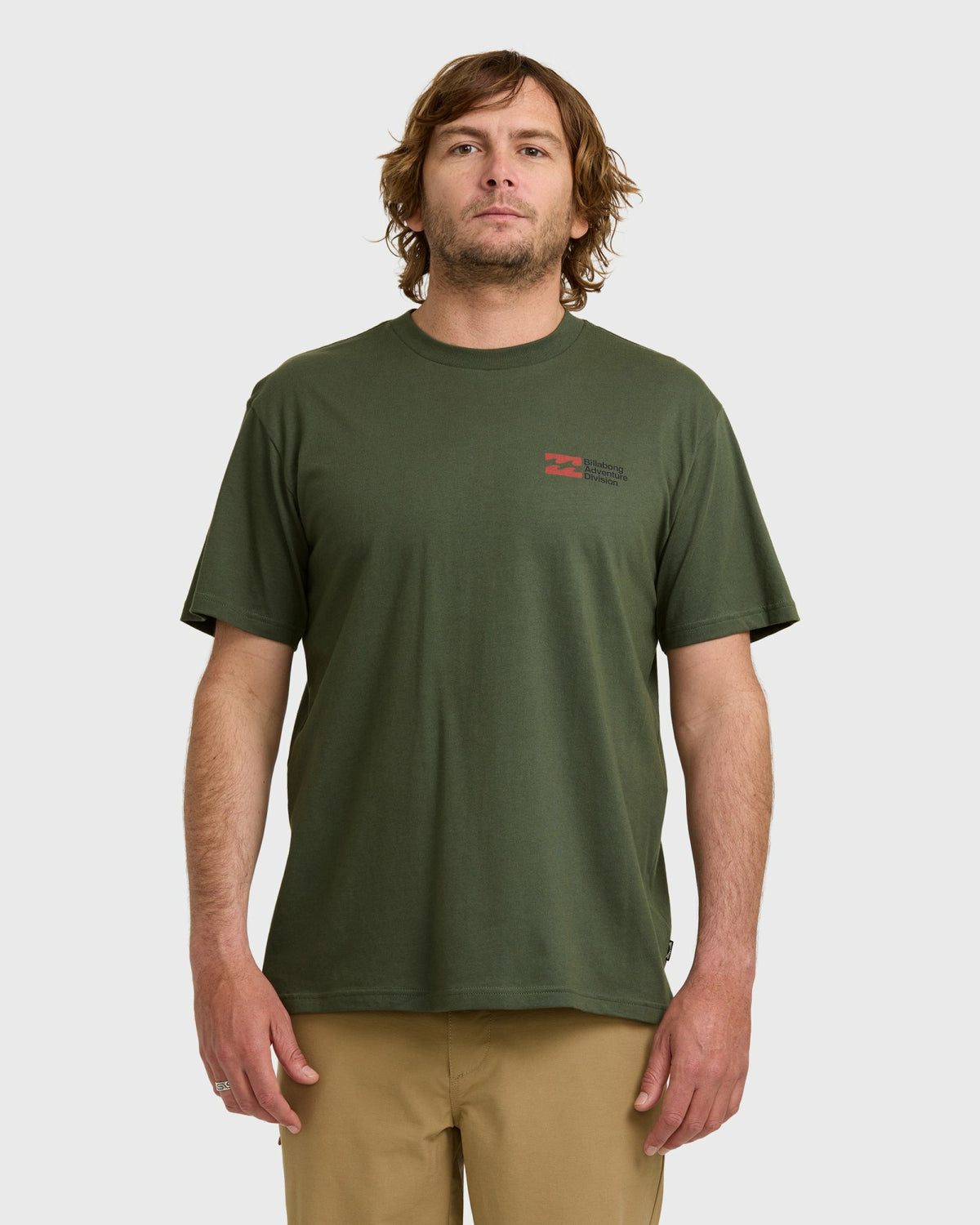 Billabong Men's A\/Div Abandoned Short Sleeve T-Shirt - Fatigue