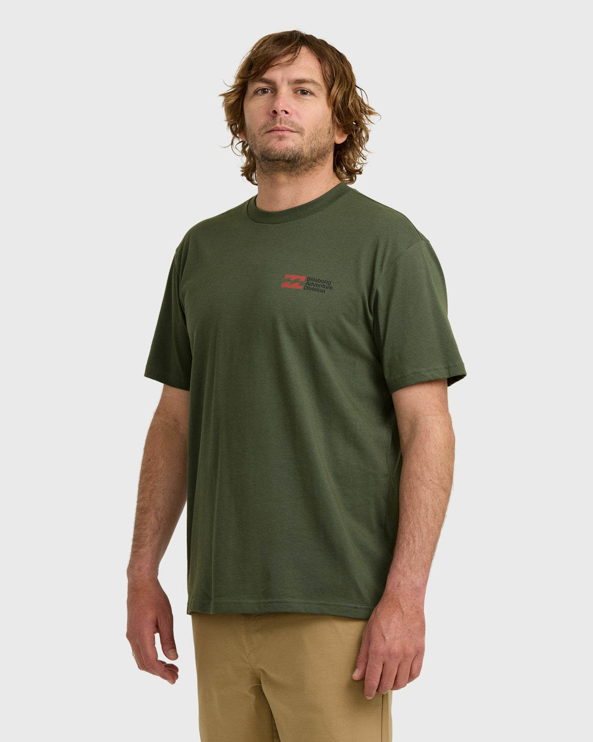 Billabong Men's A\/Div Abandoned Short Sleeve T-Shirt - Fatigue