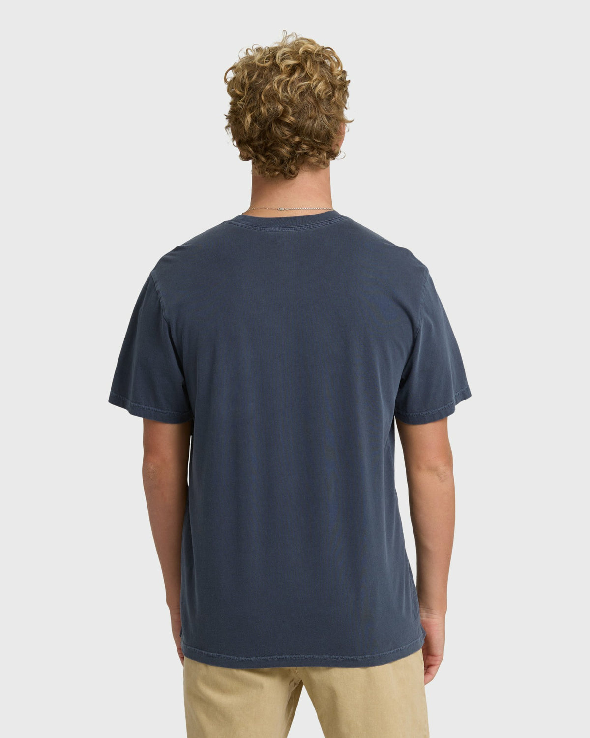 Billabong Men's Essential Pocket Wave Washed Premium Short Sleeve T-Shirt - Graystone