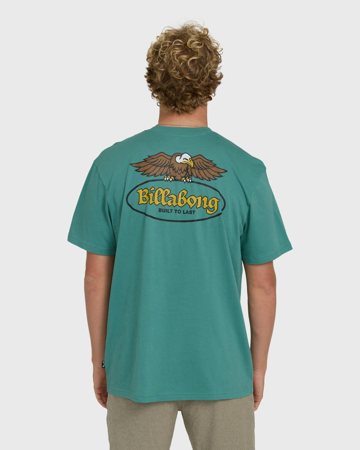 Billabong Men's At Last Premium Short Sleeve Knit T-Shirt - Deep Sea