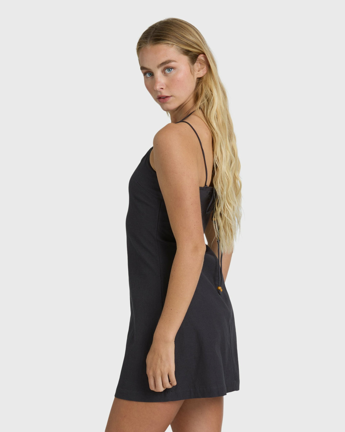 Billabong Women's Midnight Wave Mini Dress - Black Sands