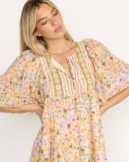 Billabong Women's Ambers Mini Dress - Whitecap
