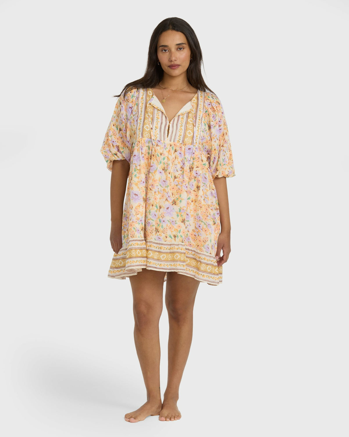 Billabong Women's Ambers Mini Dress - Whitecap