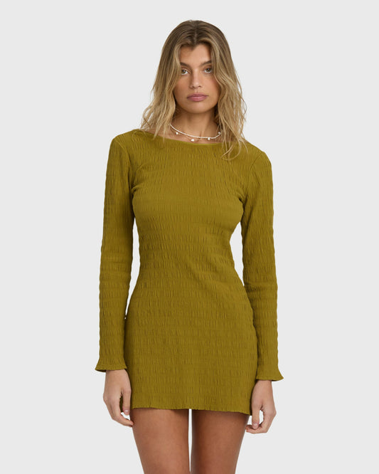 Billabong Women's Dream Life Mini Dress - Moss