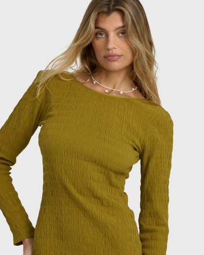 Billabong Women's Dream Life Mini Dress - Moss