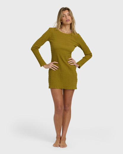Billabong Women's Dream Life Mini Dress - Moss