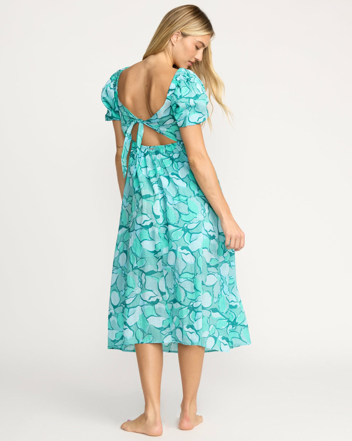 Billabong Women's Go Coastal Midi Dress - Blue Bird