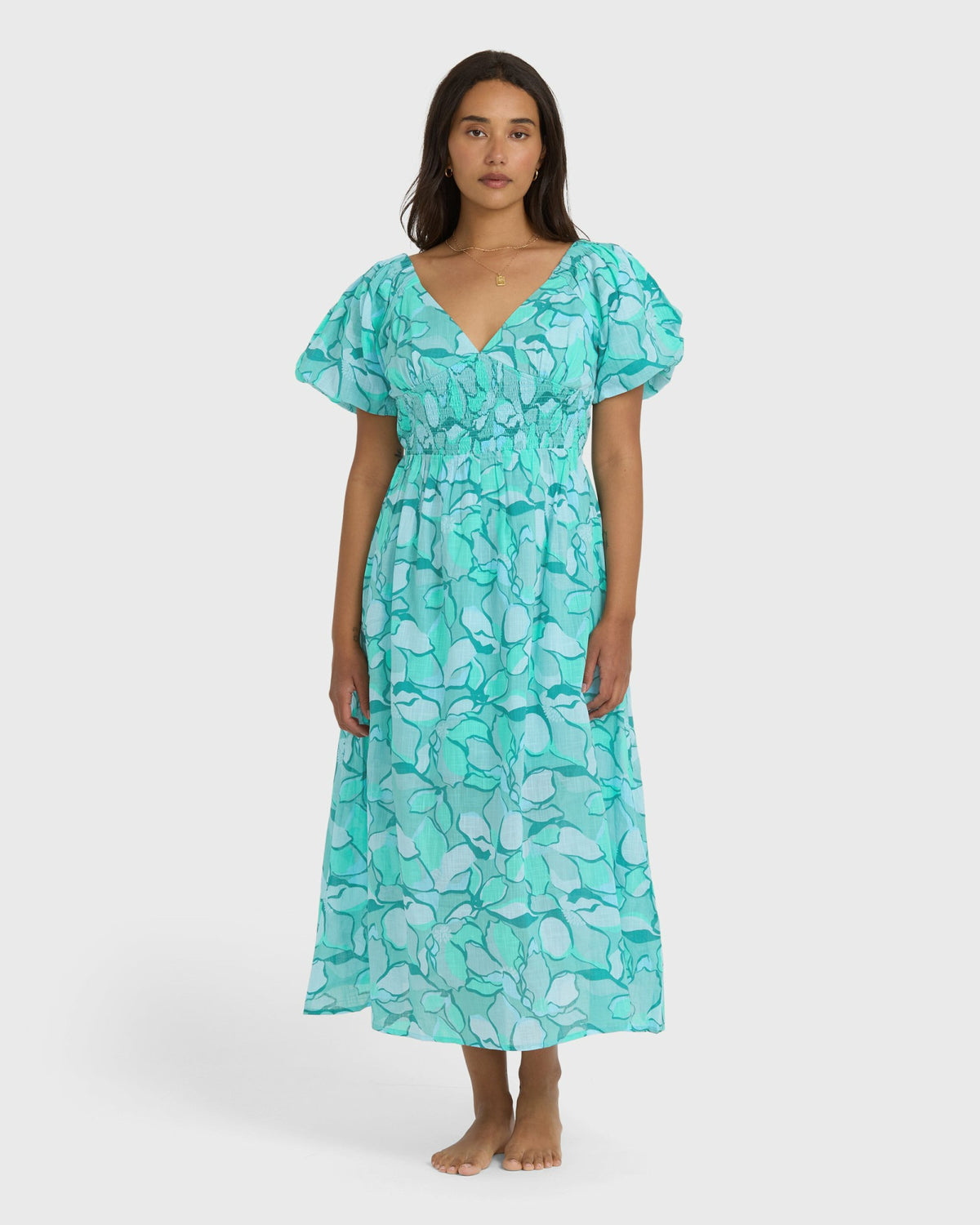 Billabong Women's Go Coastal Midi Dress - Blue Bird