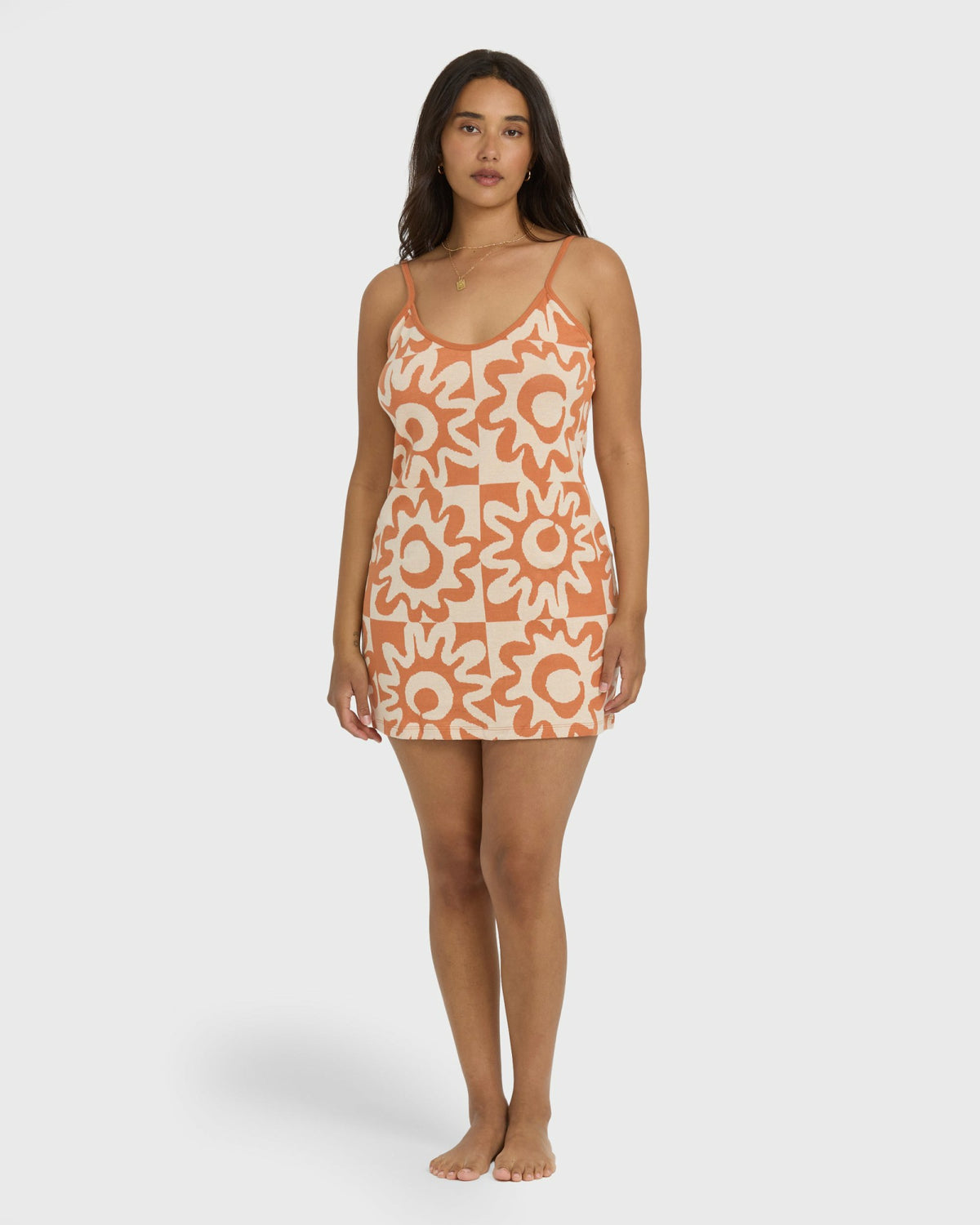 Billabong Women's Lost Waves Knit Mini Dress - Sunburnt