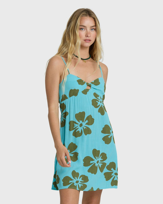 Billabong Women's Last Sunset Mini Dress - Ocean Spray