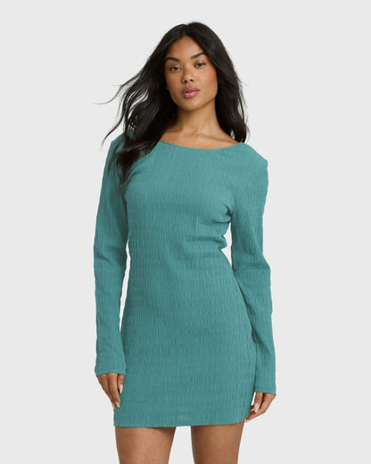 Billabong Women's Dream Life Mini Dress - Bay Blue