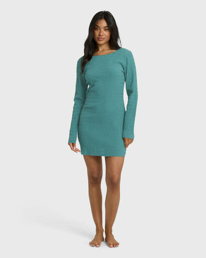 Billabong Women's Dream Life Mini Dress - Bay Blue