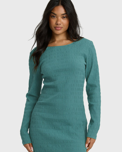 Billabong Women's Dream Life Mini Dress - Bay Blue