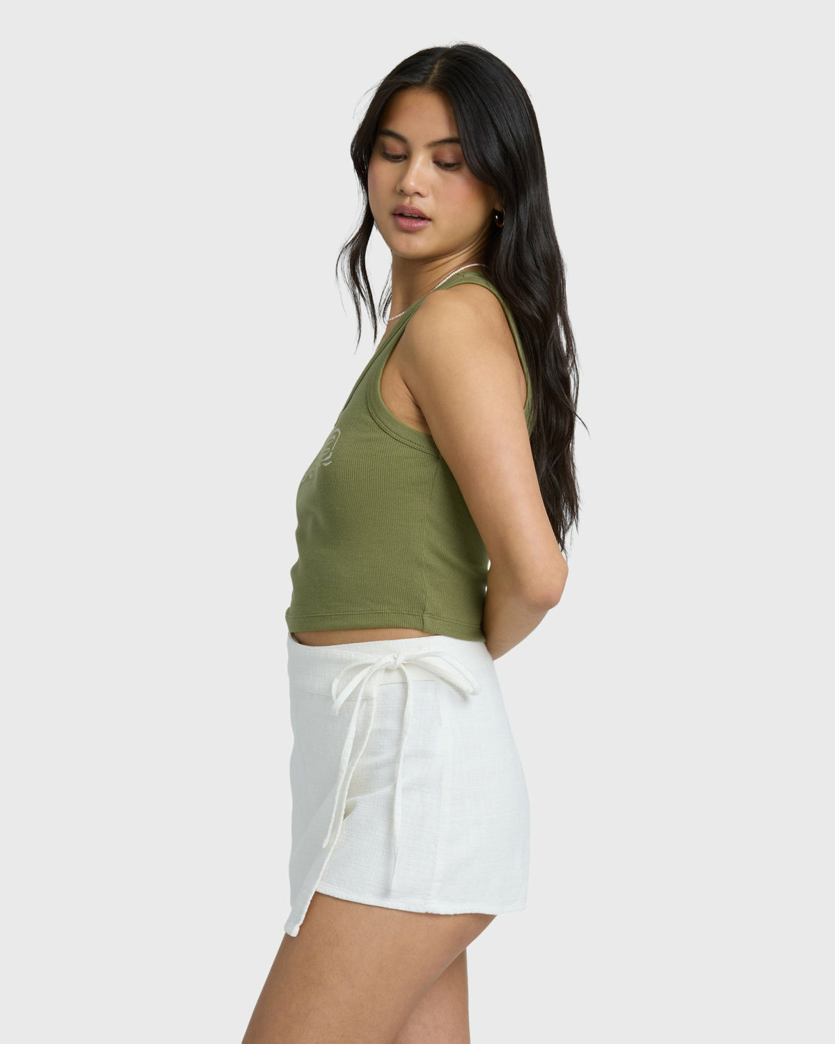 Billabong Women's Stirred Up Tank - Dark Olive