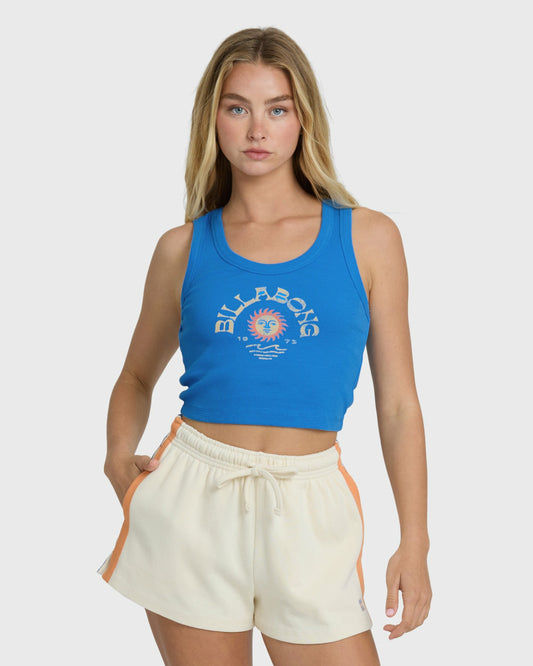Billabong Women's Sunset Horizons Tank - True Blue
