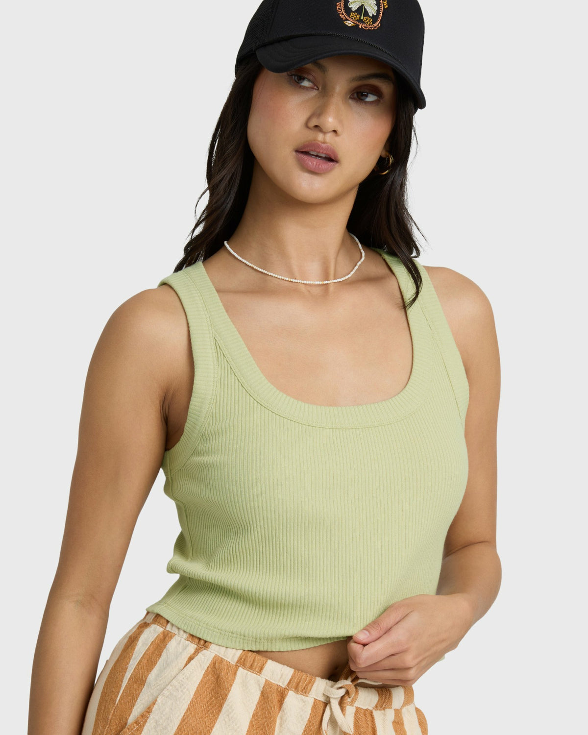 Billabong Women's Rerun Tank Top - Cactus
