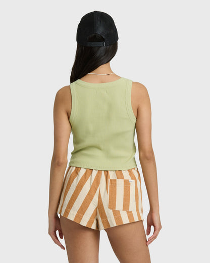 Billabong Women's Rerun Tank Top - Cactus