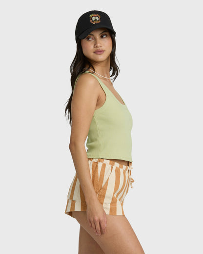 Billabong Women's Rerun Tank Top - Cactus