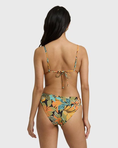 Billabong Women's Des Tropiques Talia Underwire Bikini Top - Black Multi
