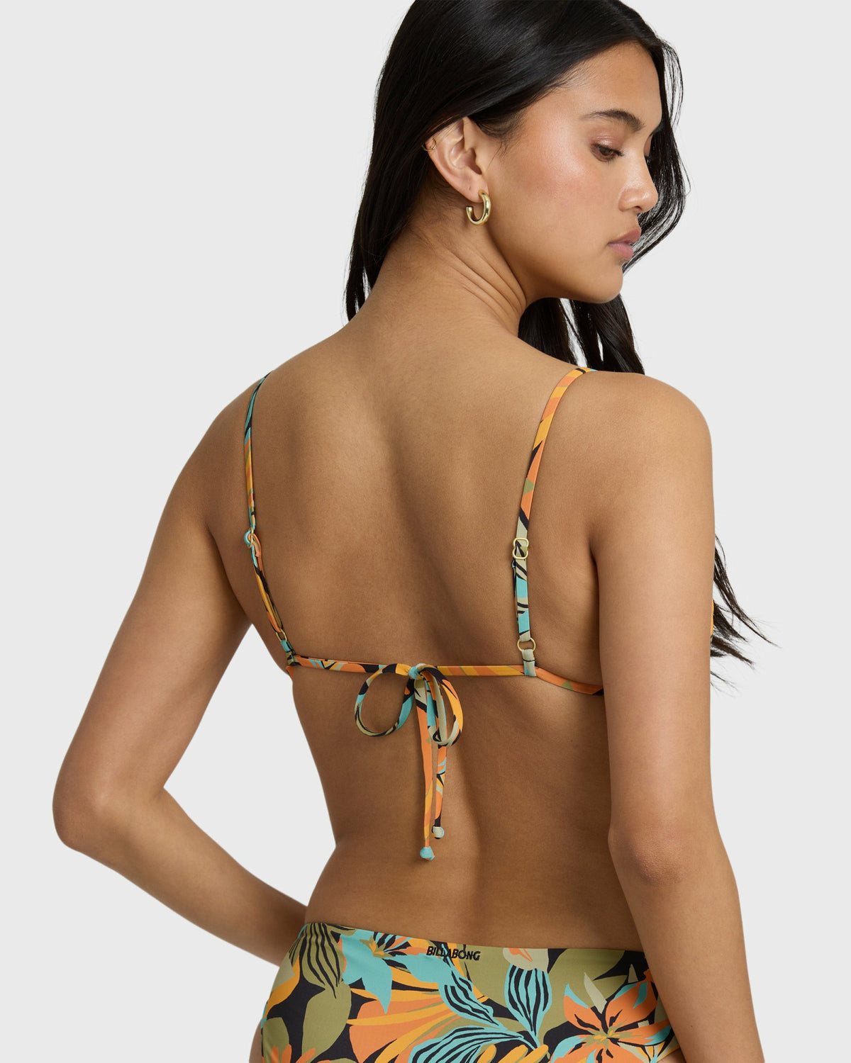 Billabong Women's Des Tropiques Talia Underwire Bikini Top - Black Multi