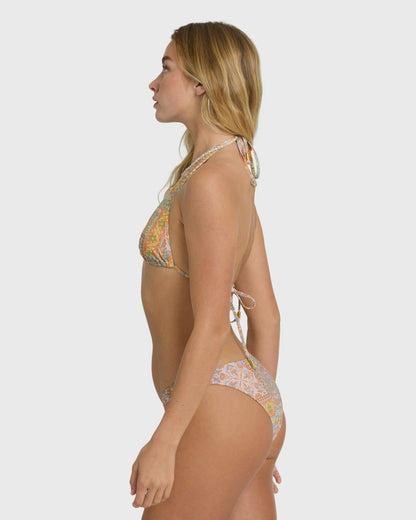Billabong Women's Take It Back Tropic Medium Bikini Bottom - Twilight Blue