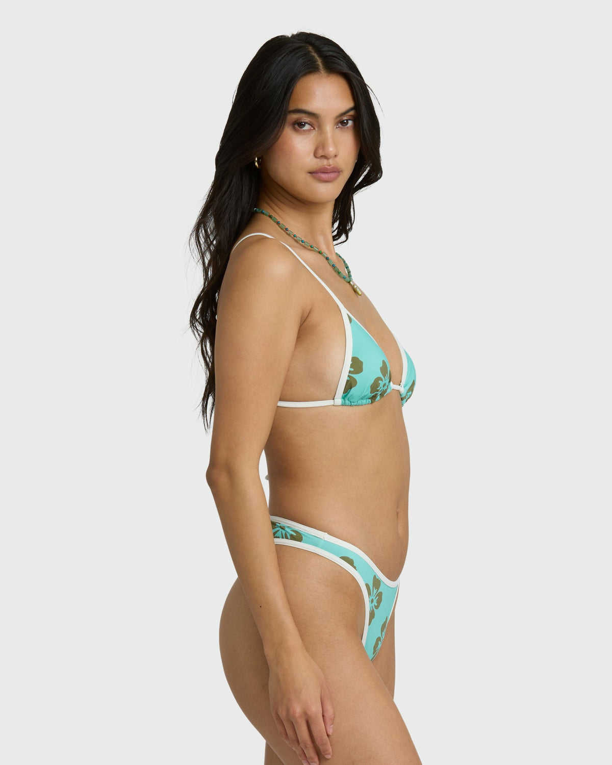 Billabong Women's Last Summer Skimpy Hike Skimpy Bikini Bottom - Ocean Spray