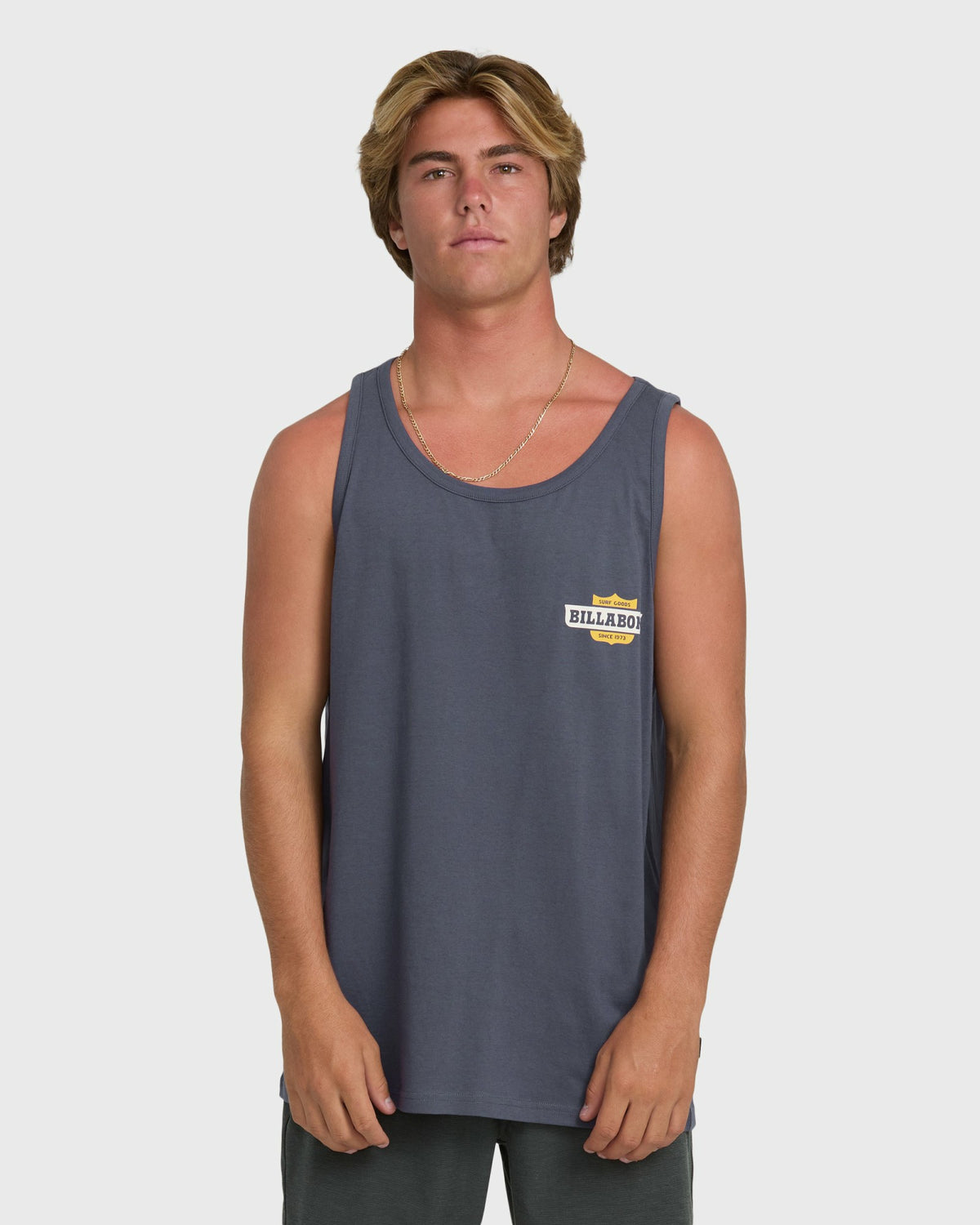 Billabong Men's Walled Premium Tank Top - Graystone