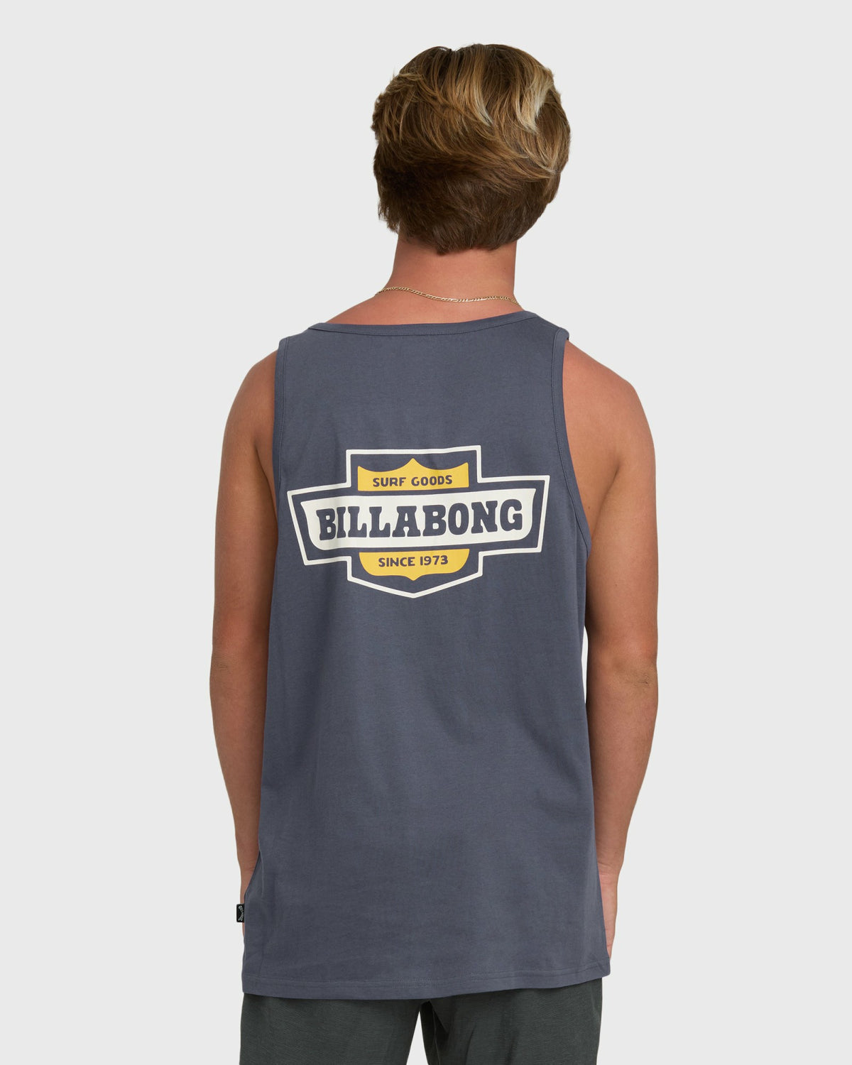 Billabong Men's Walled Premium Tank Top - Graystone