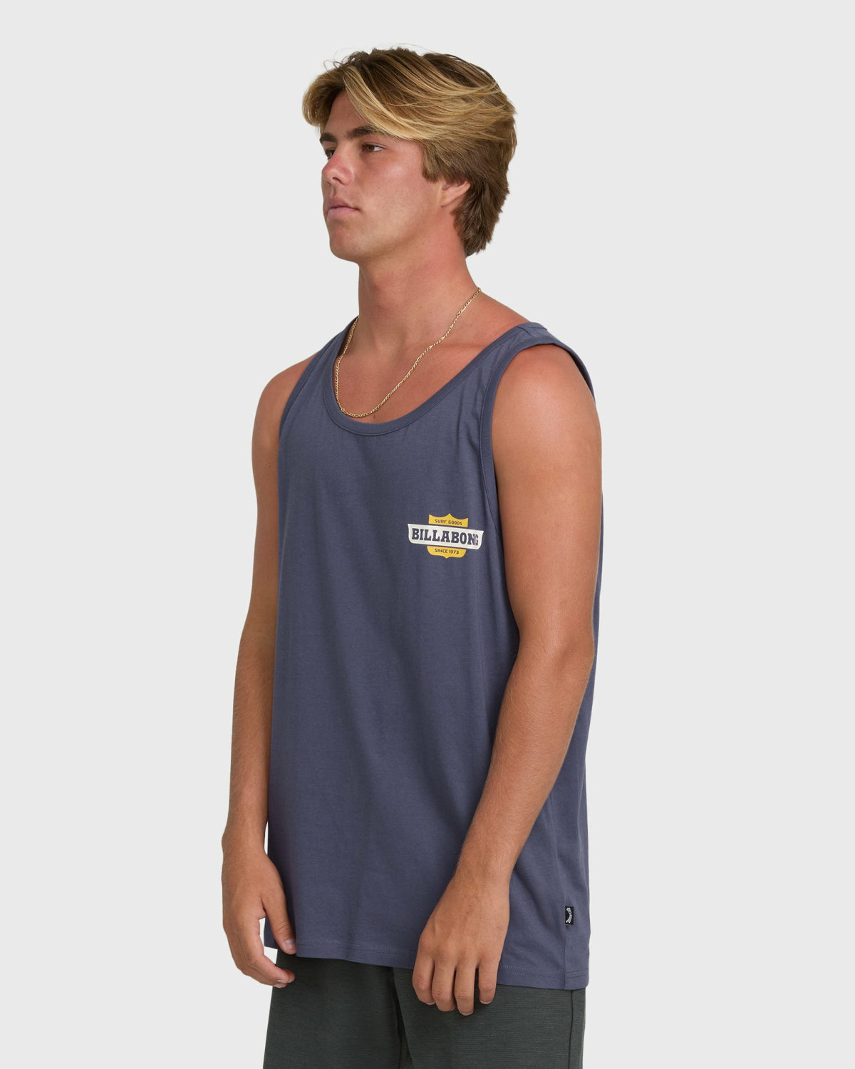 Billabong Men's Walled Premium Tank Top - Graystone