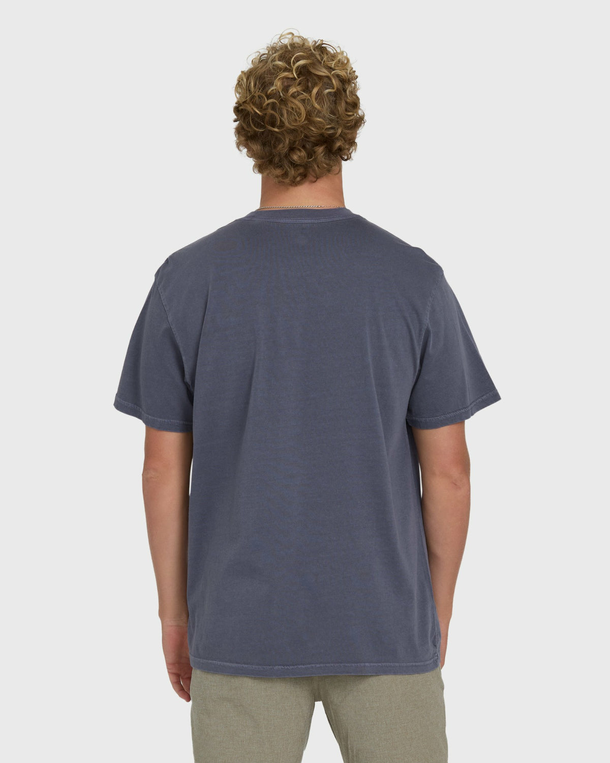 Billabong Men's Essential Wave Washed Premium Short Sleeve Pocket Tee - Graystone