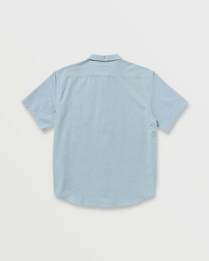 Billabong Men's All Day Short Sleeve Shirt - Powder Blue
