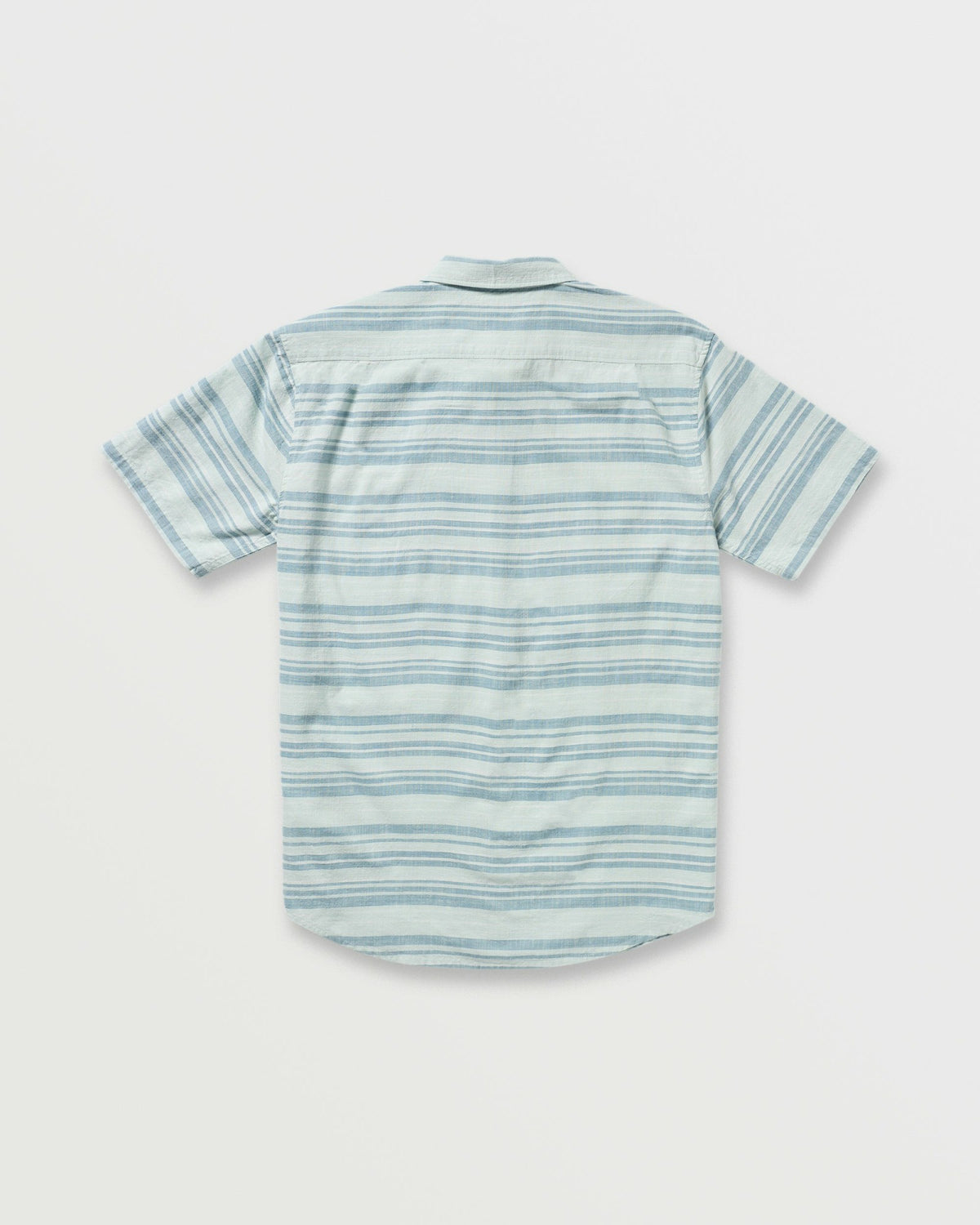 Billabong Men's All Day Stripe Short Sleeve Shirt - Ash Blue