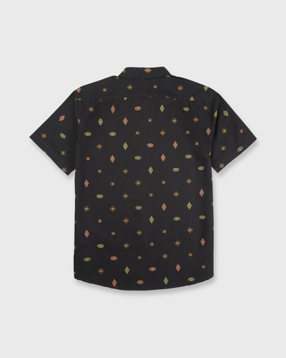Billabong Men's Sundays Mini Short Sleeve Woven Shirt - Phantom