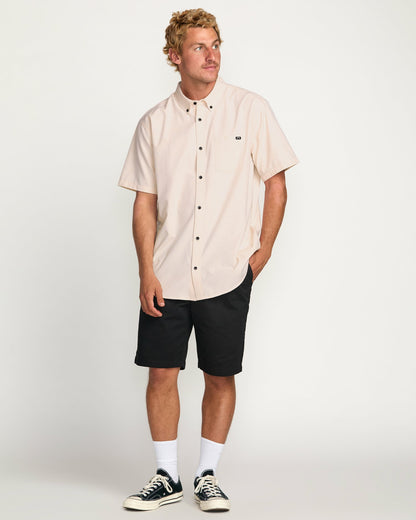 Billabong Men's All Day Short Sleeve Shirt - Coral Haze