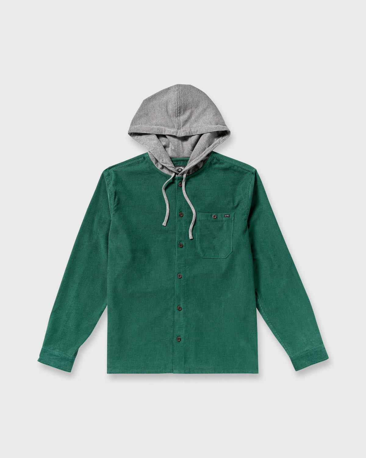 Billabong Men's Baja Long Sleeve Flannel Shirt - Sage Green