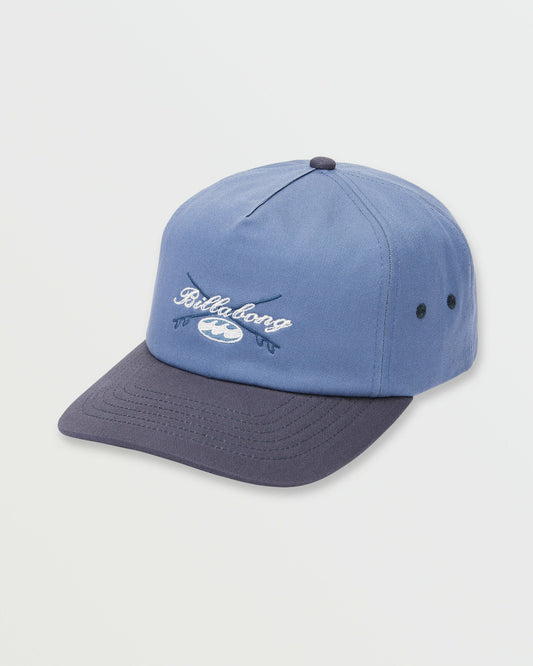 Billabong Men's Throwback Strapback Hat - Carolina Blue