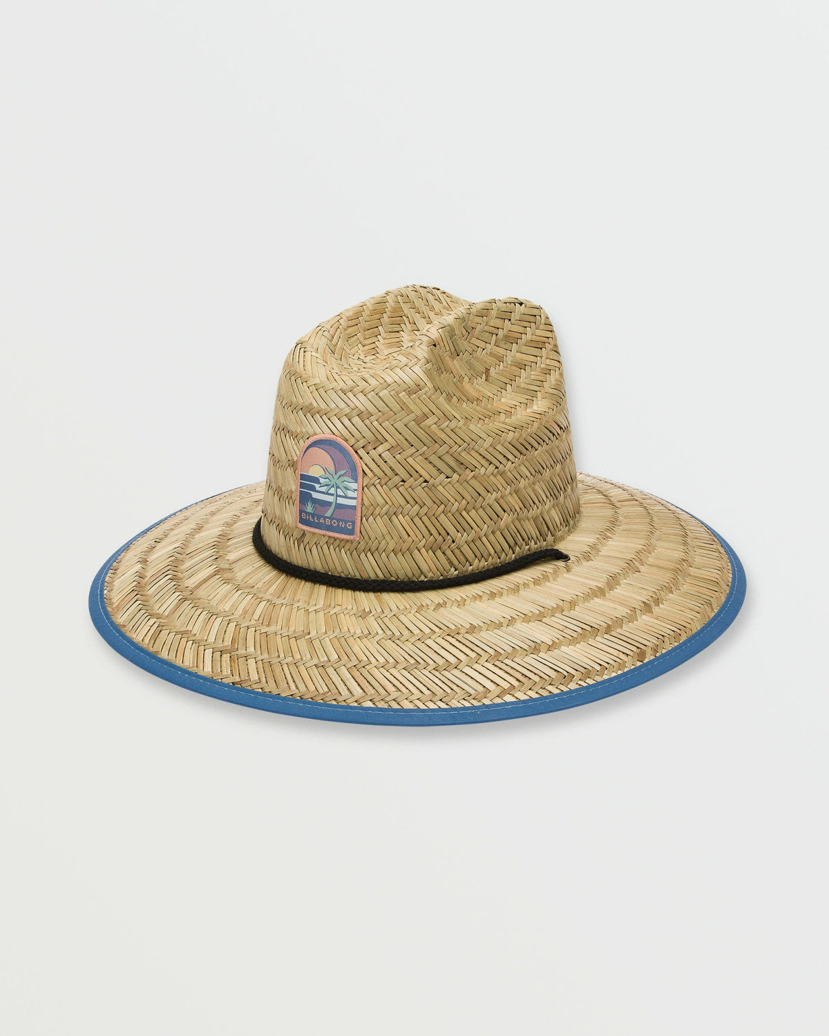 Billabong Men's Tides Patch Straw Hat - Carolina Blue