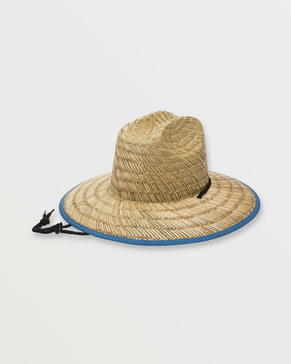Billabong Men's Tides Patch Straw Hat - Carolina Blue