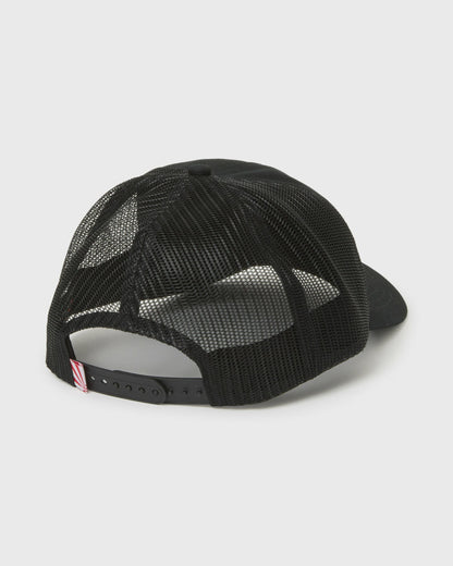 Billabong Men's A.I. Rising Sun Trucker Hat - Black