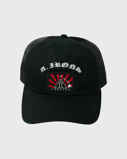 Billabong Men's A.I. Rising Sun Trucker Hat - Black