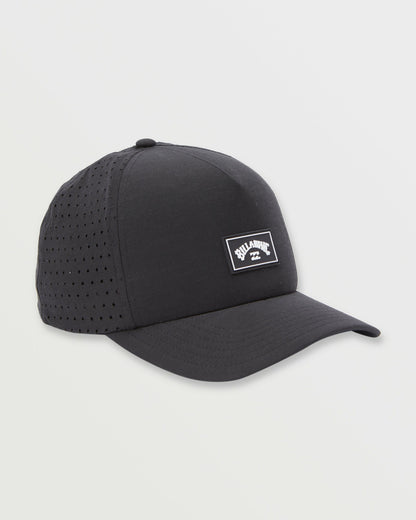 Billabong Men's Crossfire Snapback Hat - Black