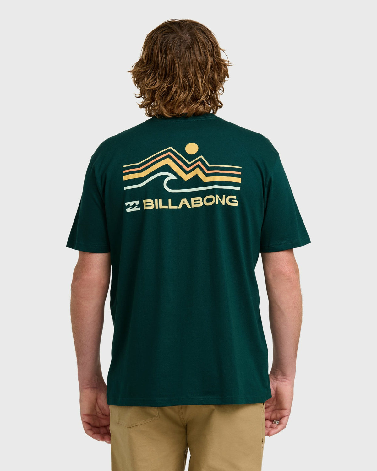 Billabong Men's A\/Div Range Premium Short Sleeve T-Shirt - Spruce Green